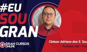 Cleison Souza, de gari a primeiro lugar no concurso para professor!