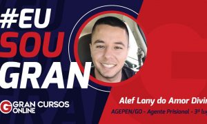 Alef Lanay conquistou o 3º lugar no concurso Agepen GO