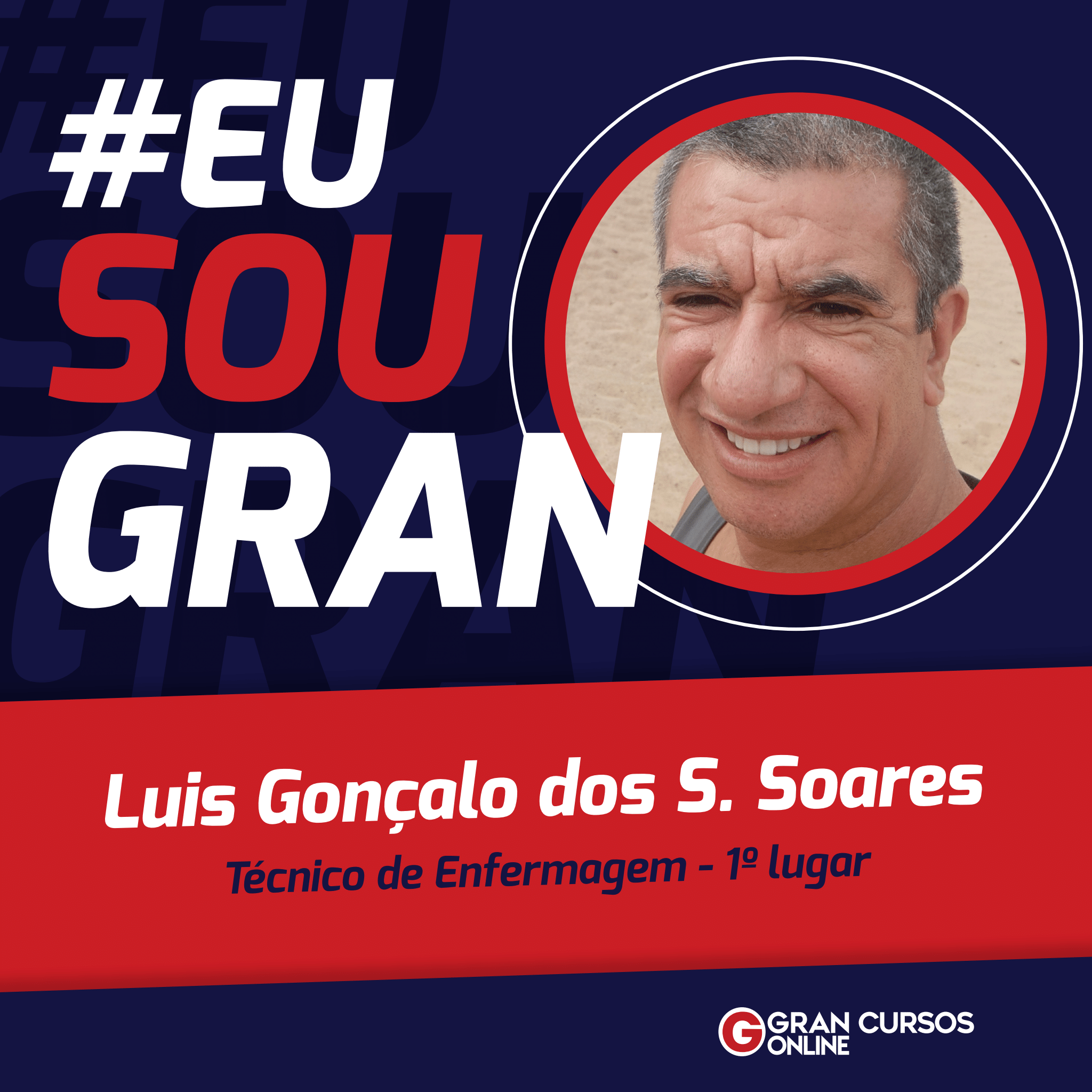 Conheça Luís Soares, aos 53 anos aprovado em 1º no concurso da Prefeitura de Gravataí RS!