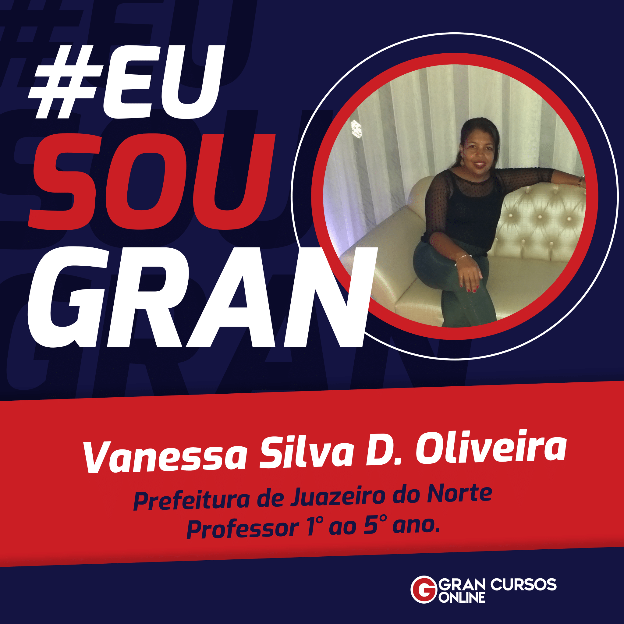 Conheça a história de Vanessa Silva, aprovada no concurso da Prefeitura de Juazeiro do Norte CE!