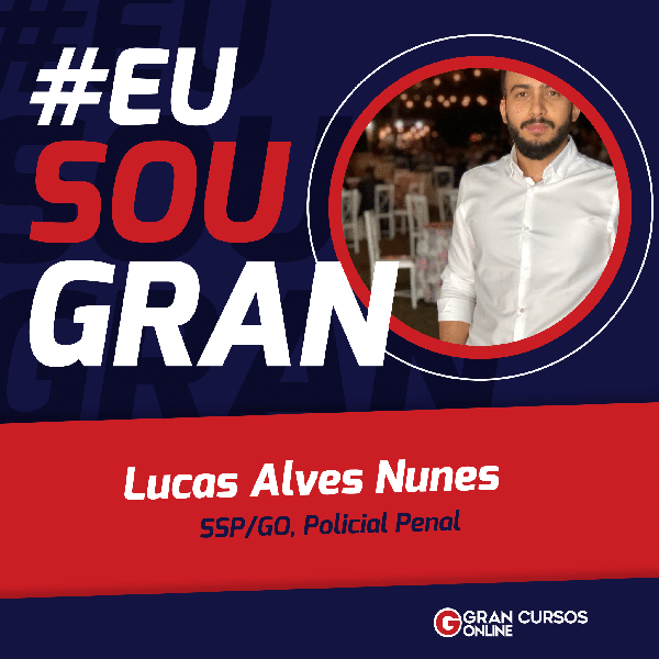 Inteligência emocional fez Lucas Nunes ser aprovado no concurso Agepen GO