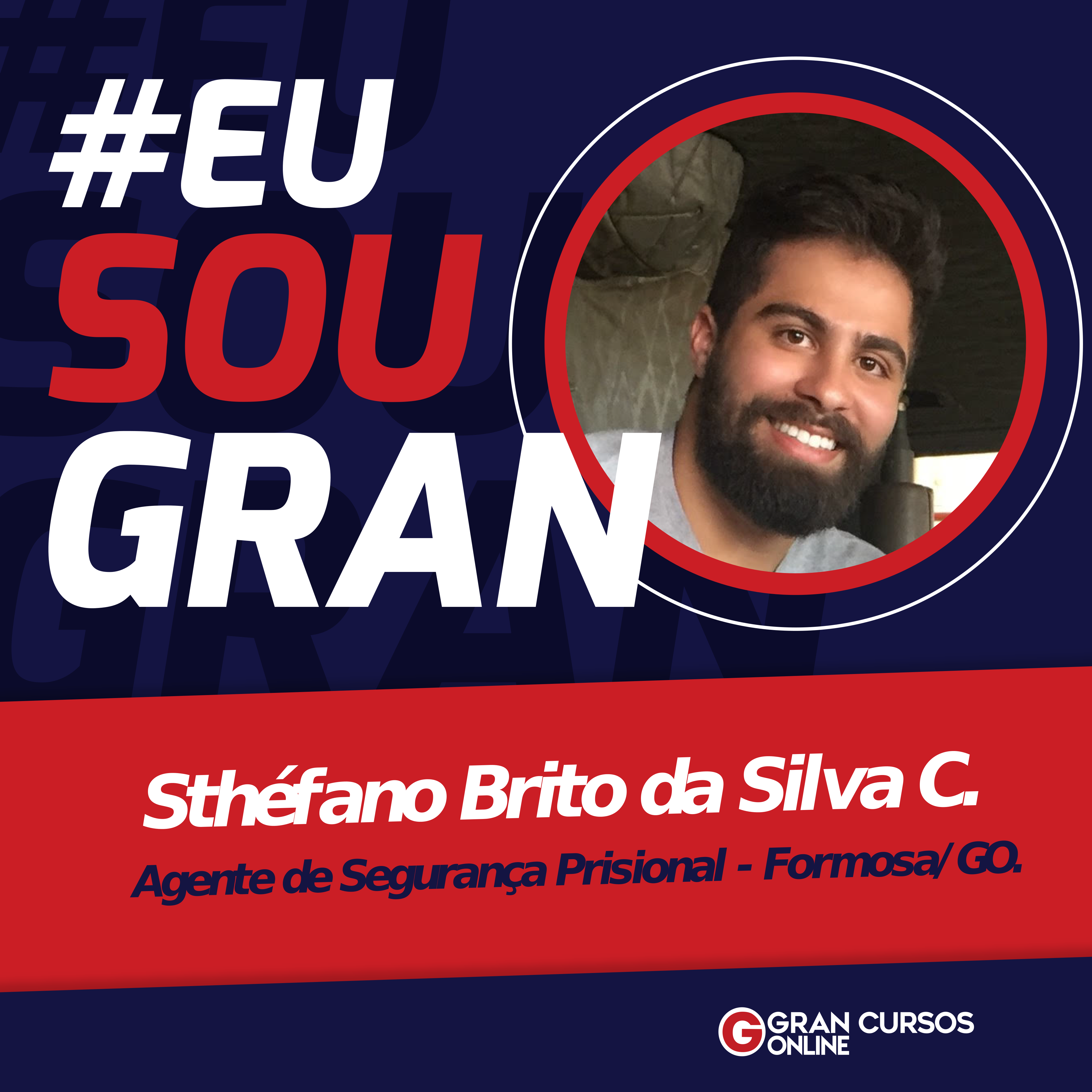Sthéfano Brito foi aprovado no Agepen Go! Saiba como!
