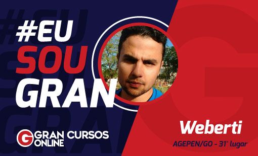 Como Weberti passou no concurso AGEPEN GO. VEJA!