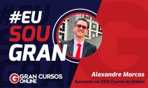 Conheça a história de Alexandre Marcos, aprovado no Exame de Ordem