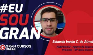 Agente de Segurança Prisional: Eduardo Almeida é aprovado na Agepen GO