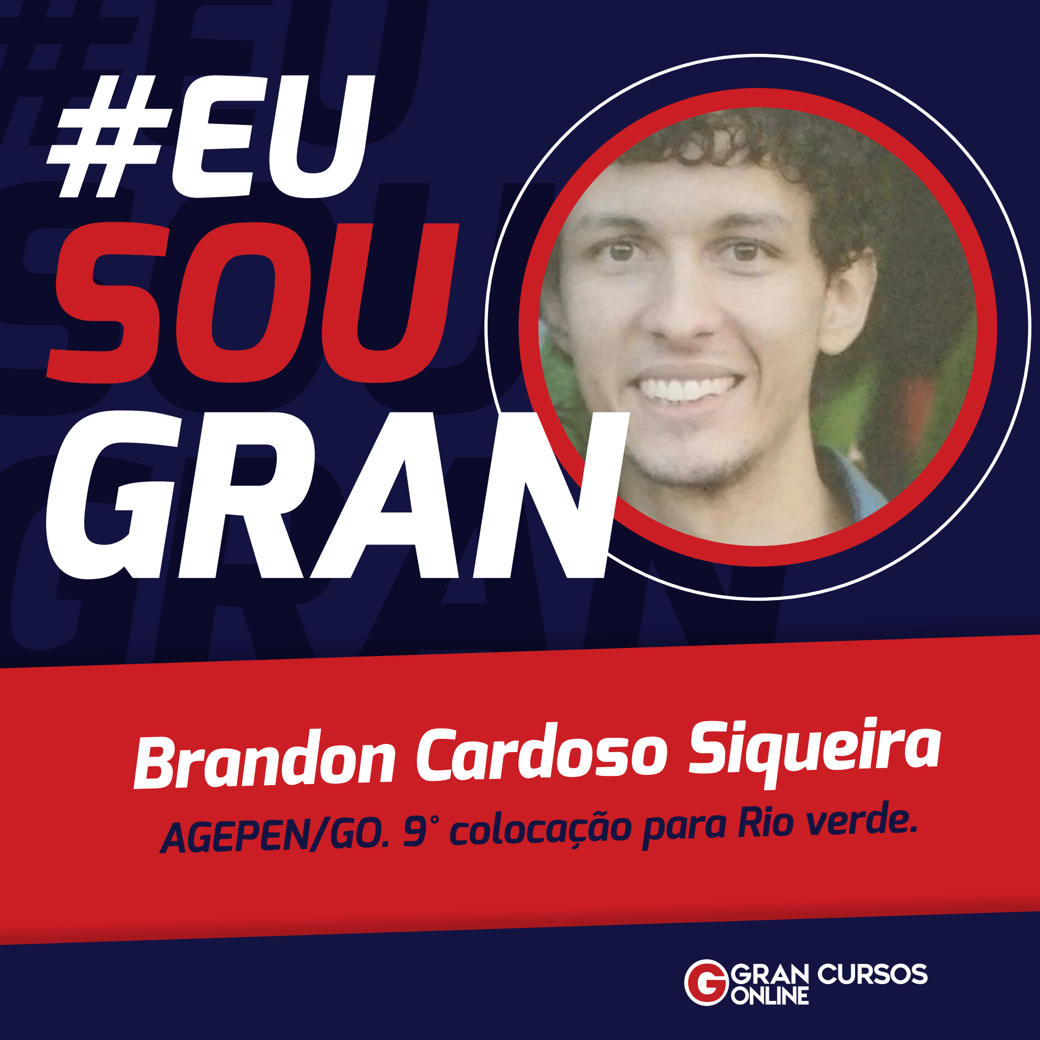 Conheça Brandon Siqueira, que vem colecionando aprovações na área de segurança pública!