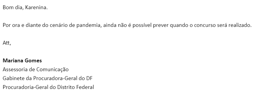 Concurso PGDF Procurador
