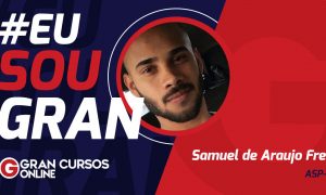 Samuel conseguiu aprovação no concurso Agepen GO. Veja