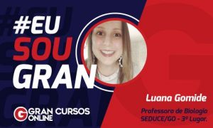 Conheça a história Luana Gomide, aprovada em 3º lugar na Seduce GO