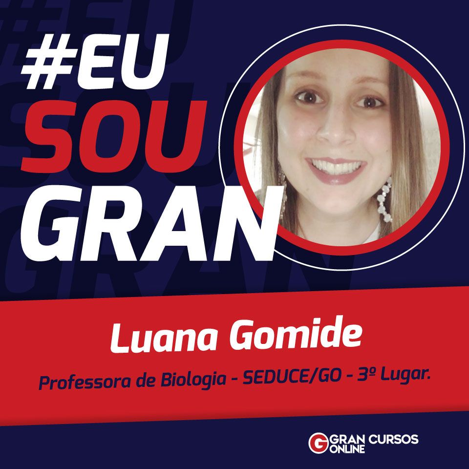 Conheça a história Luana Gomide, aprovada em 3º lugar na Seduce GO