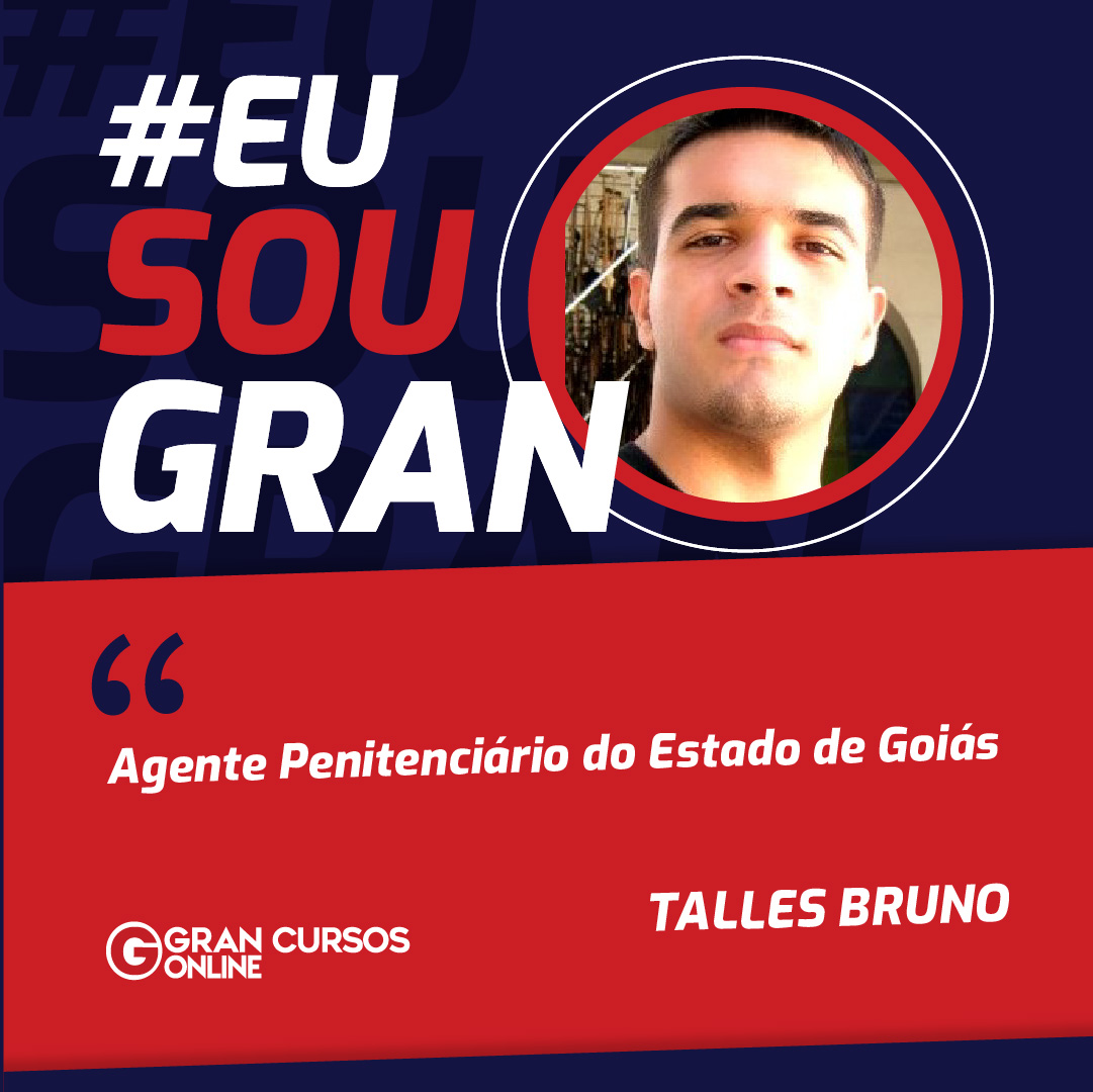 Concursos Policiais: conheça o aprovado em 4 concursos!