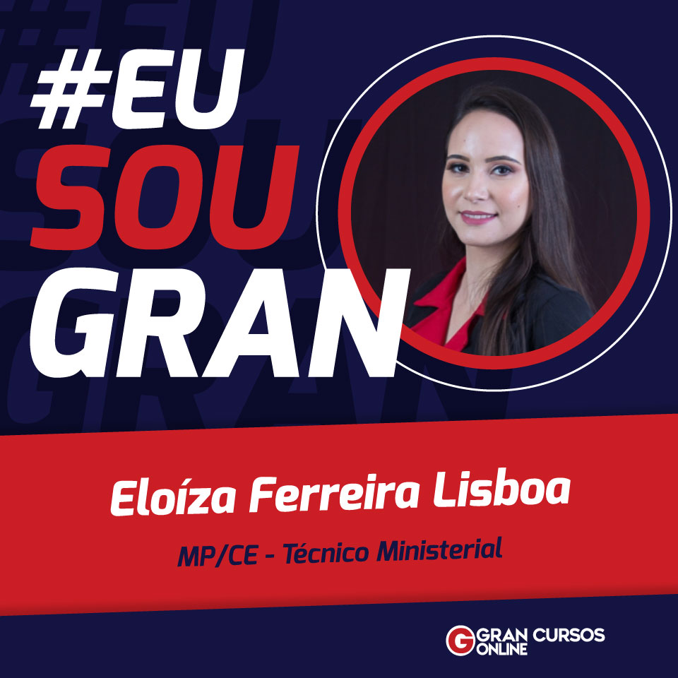 Eloíza Ferreira se dedicou muito aos estudos e foi aprovada no concurso MPCE! CONFIRA!