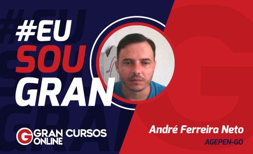 Estudando 2h30 por dia, André Neto foi aprovado no Concurso Agepen-GO