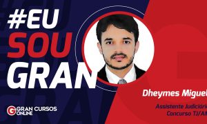 “Seja a mudança” destaca, Dheymes Miguel, aprovado no concurso TJ AM