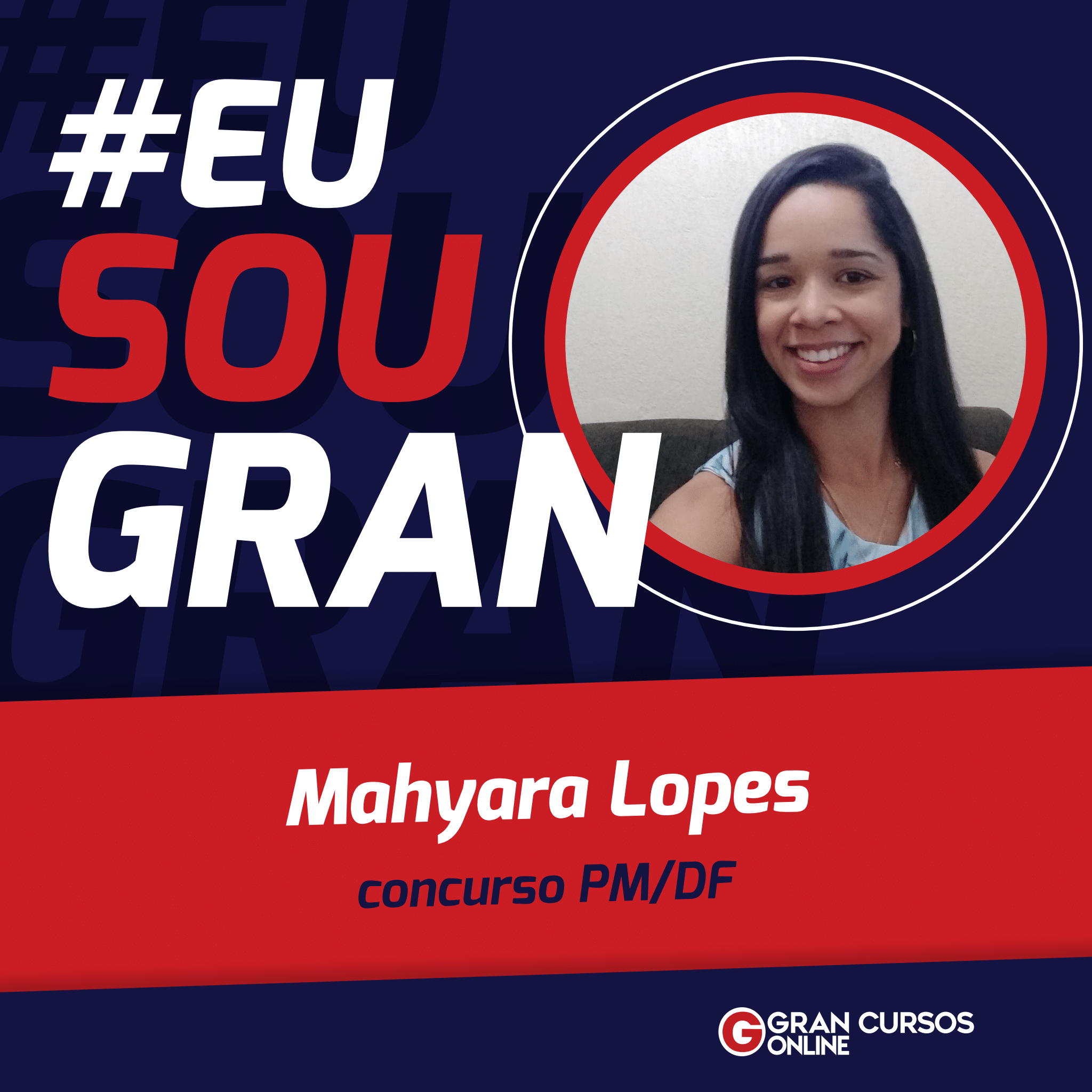 “Se você quer, faça acontecer’, diz aprovada no concurso PMDF