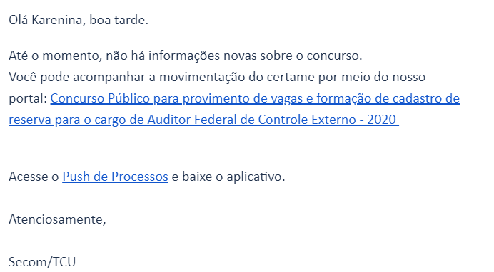Concurso TCU