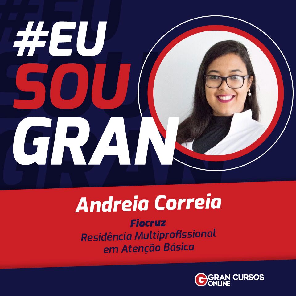 Andreia Correia aprovada no programa de Residência Multiprofissional da Fiocruz