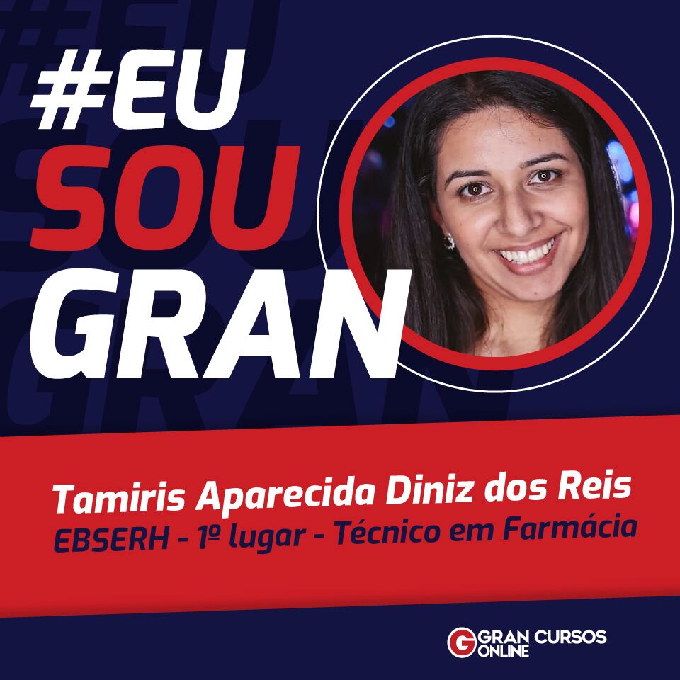 Tamiris estudava cerca de seis horas diárias e foi aprovada em 1º lugar no concurso EBSERH