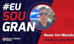 “Cada dia de estudo é um degrau mais perto”, diz aprovado em concursos policiais