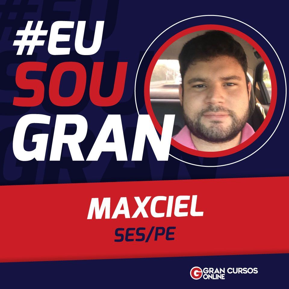Conheça Maxciel Nunes, aprovado no concurso SES-PE