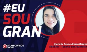 Marielle conquistou sua aprovação no concurso Ebserh
