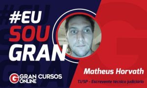 Conheça a rotina de estudos de Matheus de Oliveira, aprovado no concurso TJ SP!