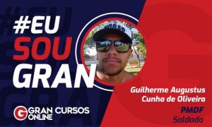 Conheça a história de Guilherme Augustus aprovado no concurso da PMDF