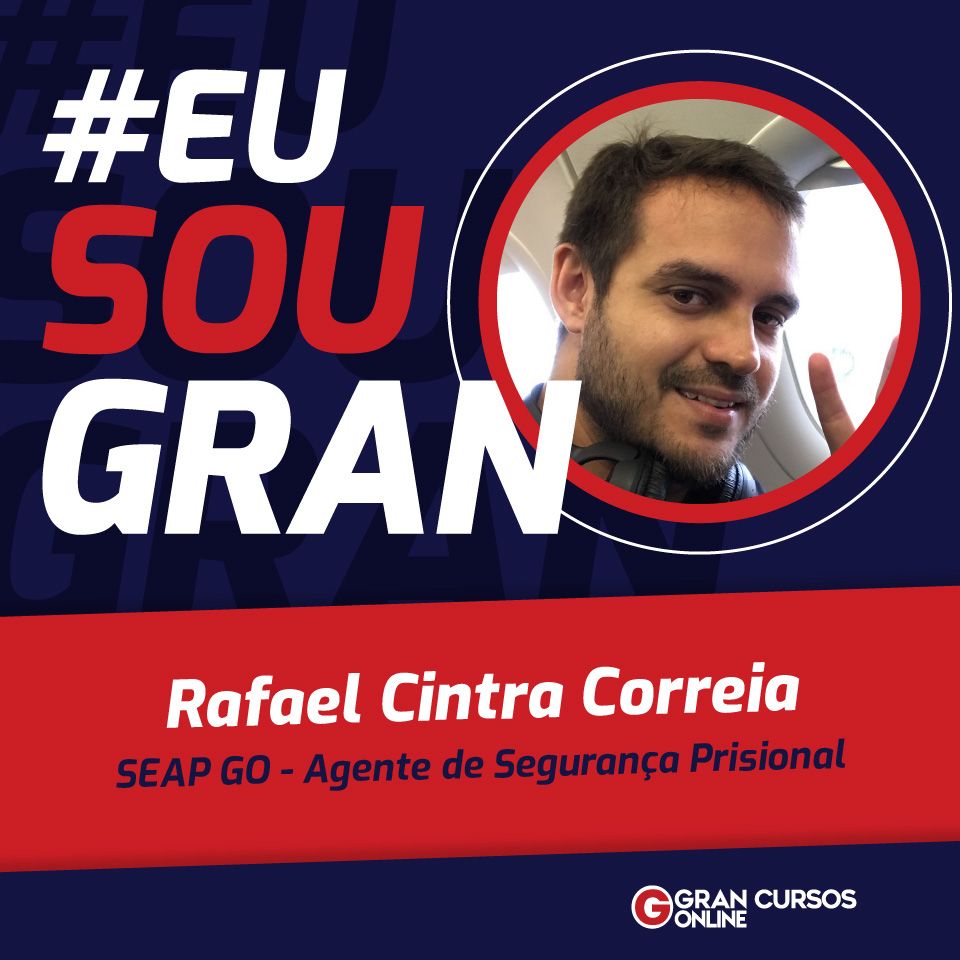 Demitido do emprego fixo, Rafael Cintra viu na carreira pública uma oportunidade