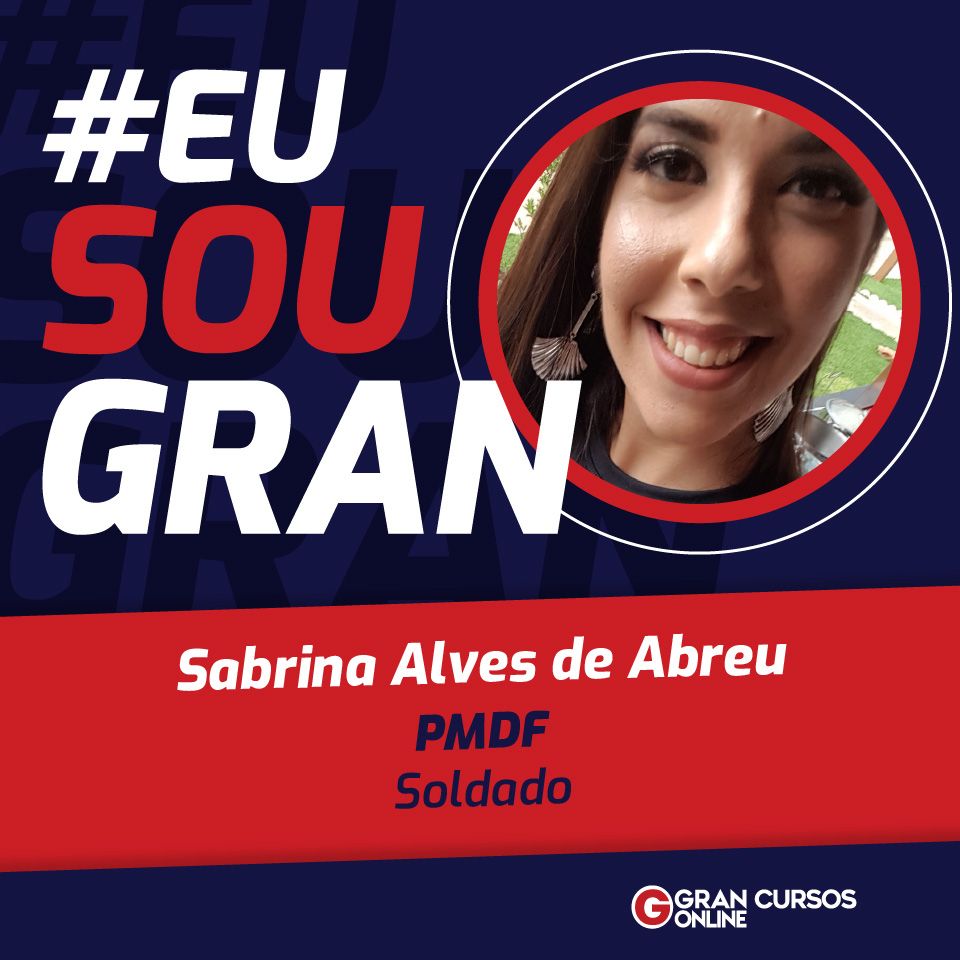 “Determinação, organização e revisão tudo que você precisa pra sua aprovação,” diz aprovada no concurso PMDF