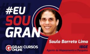 Saulo Barreto conquistou a aprovação no concurso IBGE