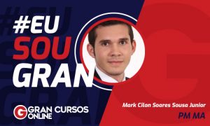 Mark foi aprovado no concurso da PM MA