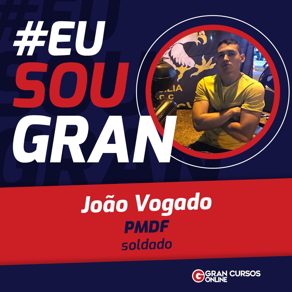Inspire-se com a história de João Vogado! O seu sonho era ser PM e ele conseguiu realizá-lo