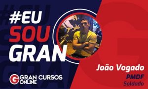 Inspire-se com a história de João Vogado! O seu sonho era ser PM e ele conseguiu realizá-lo