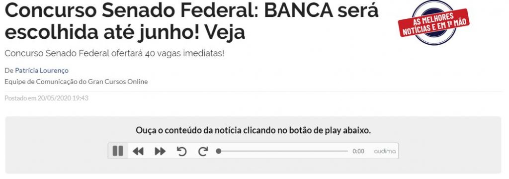 Imagem ilustrando a ferramento funcionando.