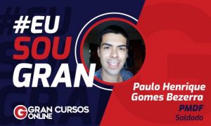 Paulo Henrique Gomes conquistou a aprovação no concurso PMDF e foi nomeado no dia do seu aniversário