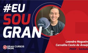 Conheça a história de Leandro de Araújo, aprovado na PMDF para Soldado!