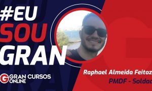 Conheça Raphael Feitoza e como ele foi aprovado na PMDF!