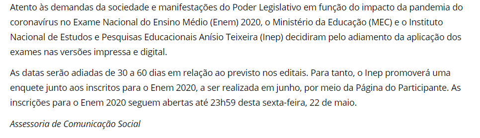 Enem 2020