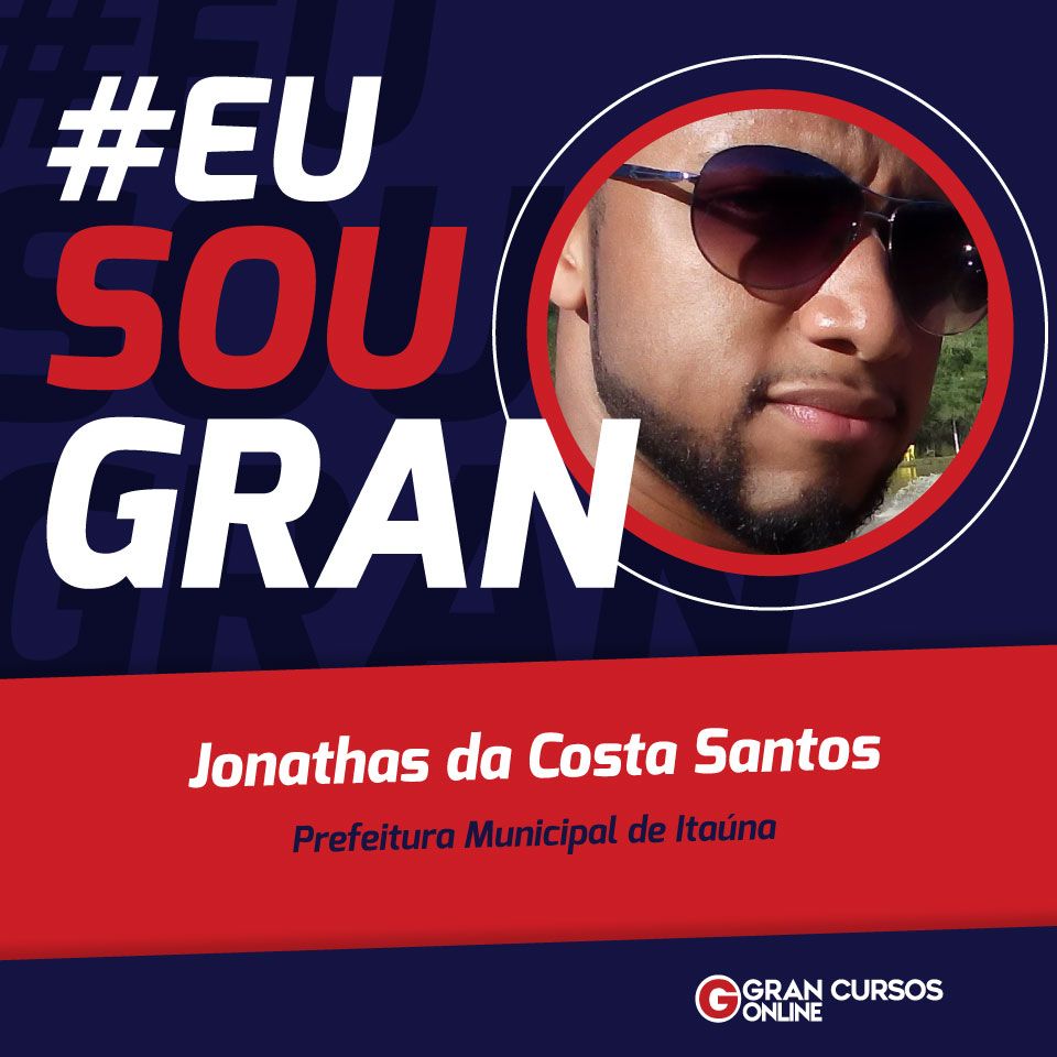 Conheça a história de Jonathas da Costa, aprovado no concurso municipal de Itaúna/MG