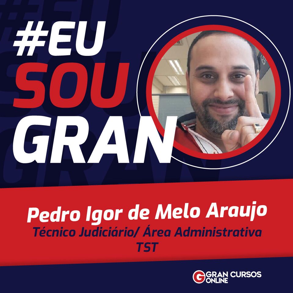 Conheça a história de Pedro Araujo, aprovado em 1º lugar no concurso da Câmara de Sumaré/SP