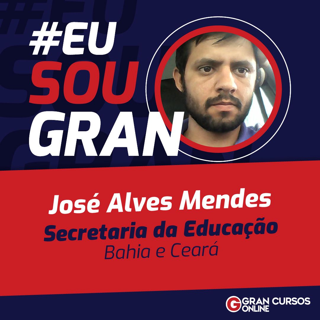 “Faça um cursinho online, pois em qualquer lugar que tiver internet você pode estar ligado nas aulas”, aconselha o aprovado José Alves