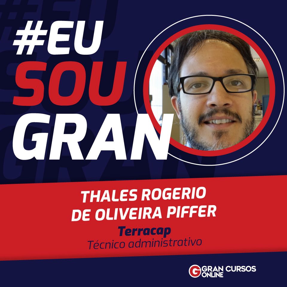 Conheça a história de Thales Piffer, aprovado no concurso Terracap