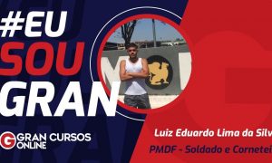 Conheça a rotina de Luiz da Silva até a aprovação no concurso PMDF!