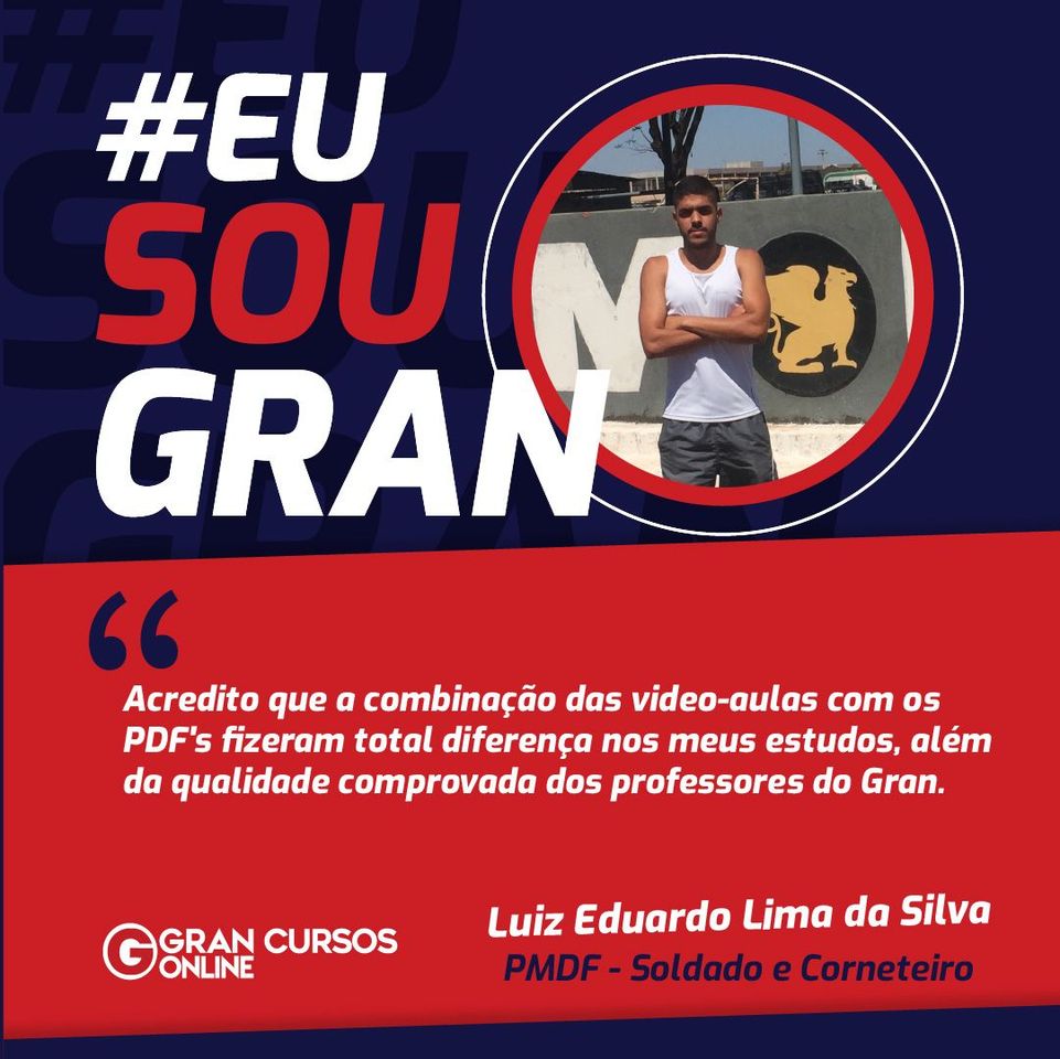Conheça a rotina de Luiz da Silva até a aprovação no concurso PMDF!