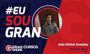 Conheça a história de João Rafael, aprovado no TJ SP