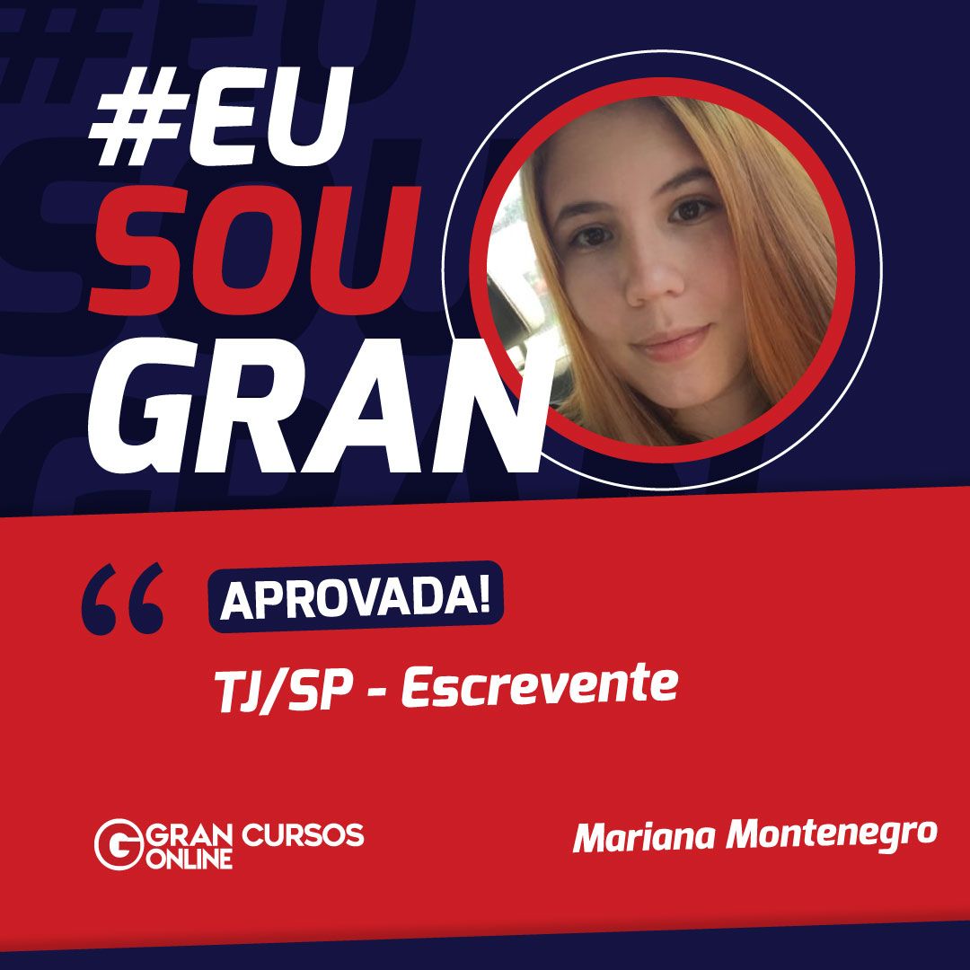 Conheça a história de Mariana Montenegro, aprovada no concurso do TJ SP