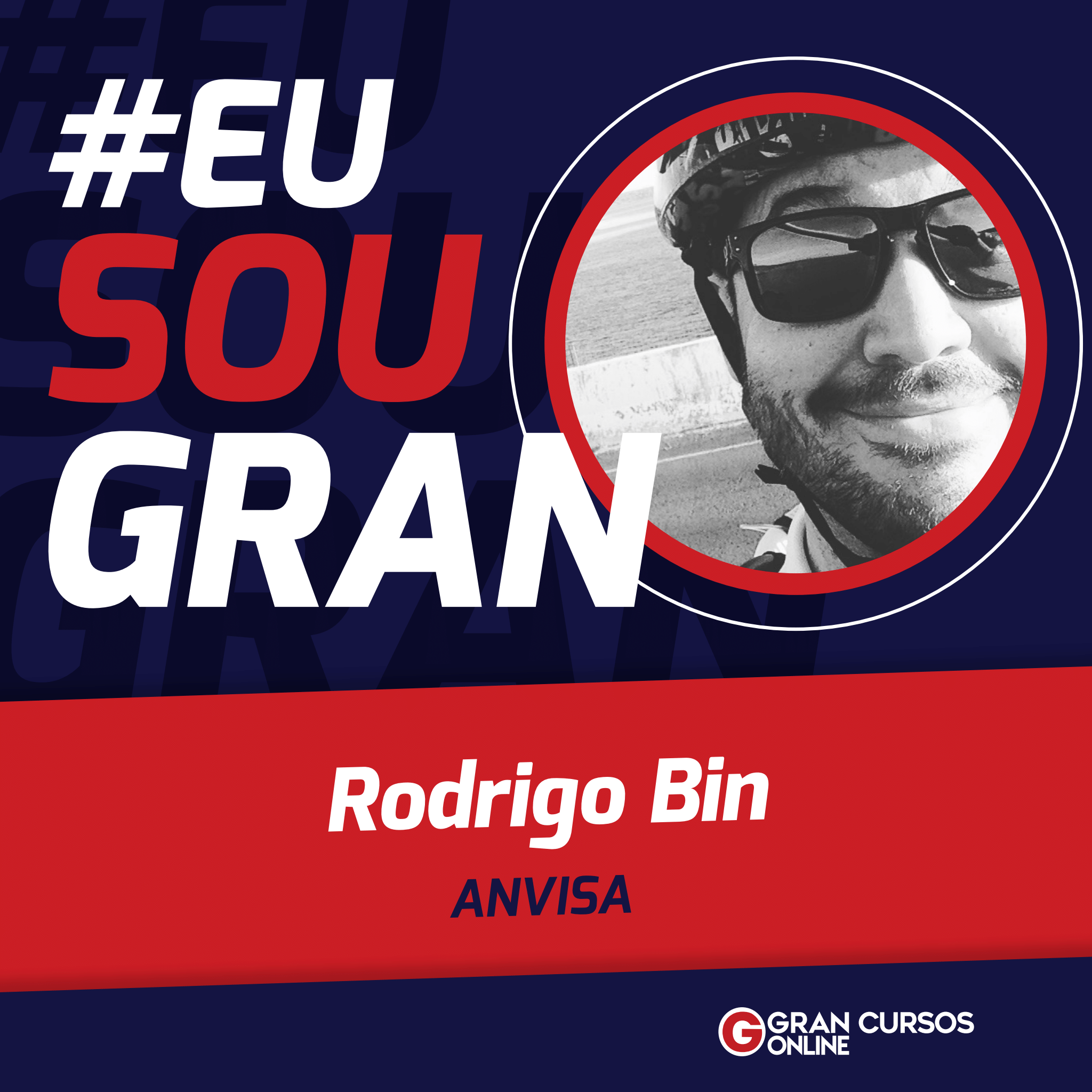 Veja como foi a jornada de estudos de Rodrigo Bin até conquistar a aprovação no concurso Anvisa