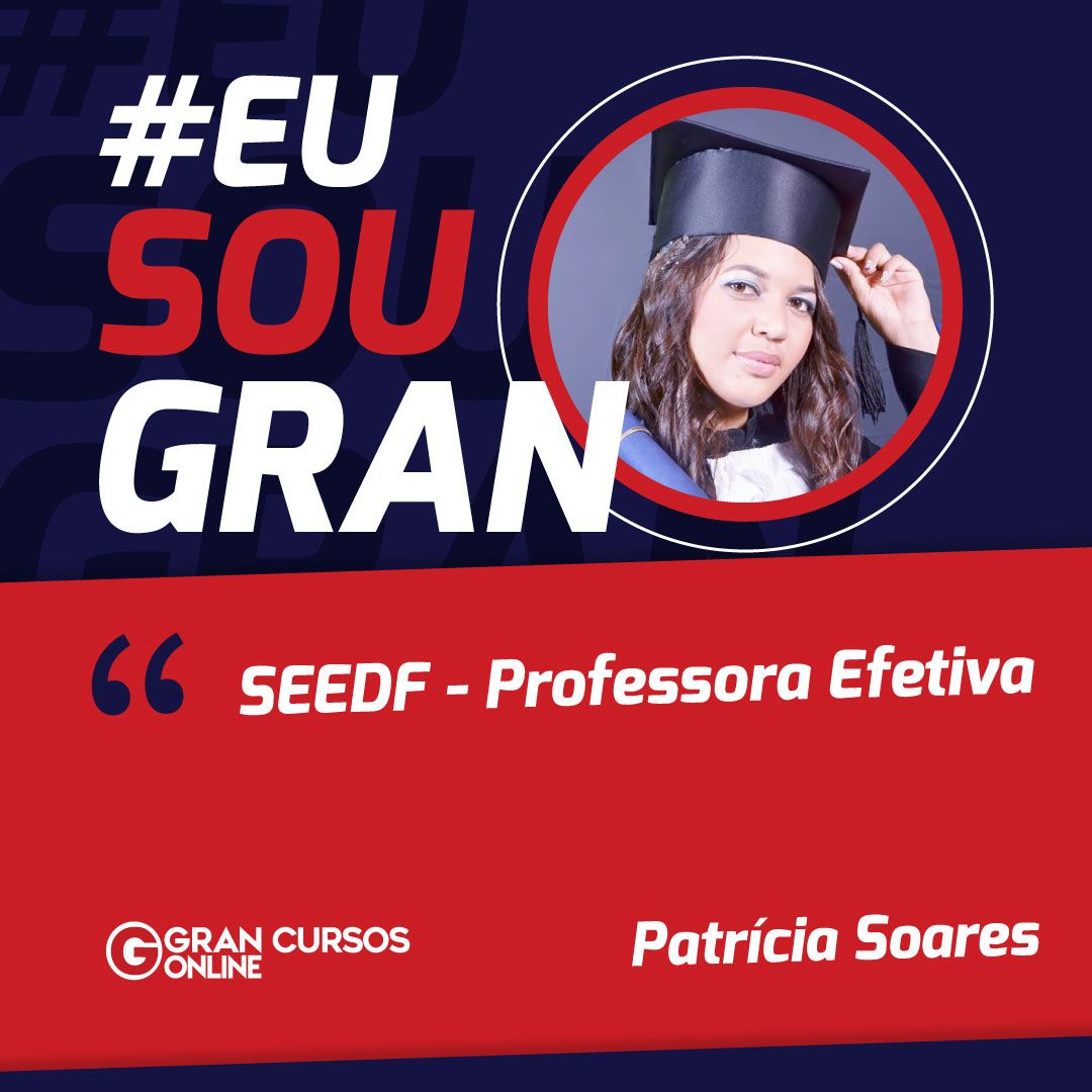 Com muito planejamento, Patrícia Soares foi aprovada na SEDF
