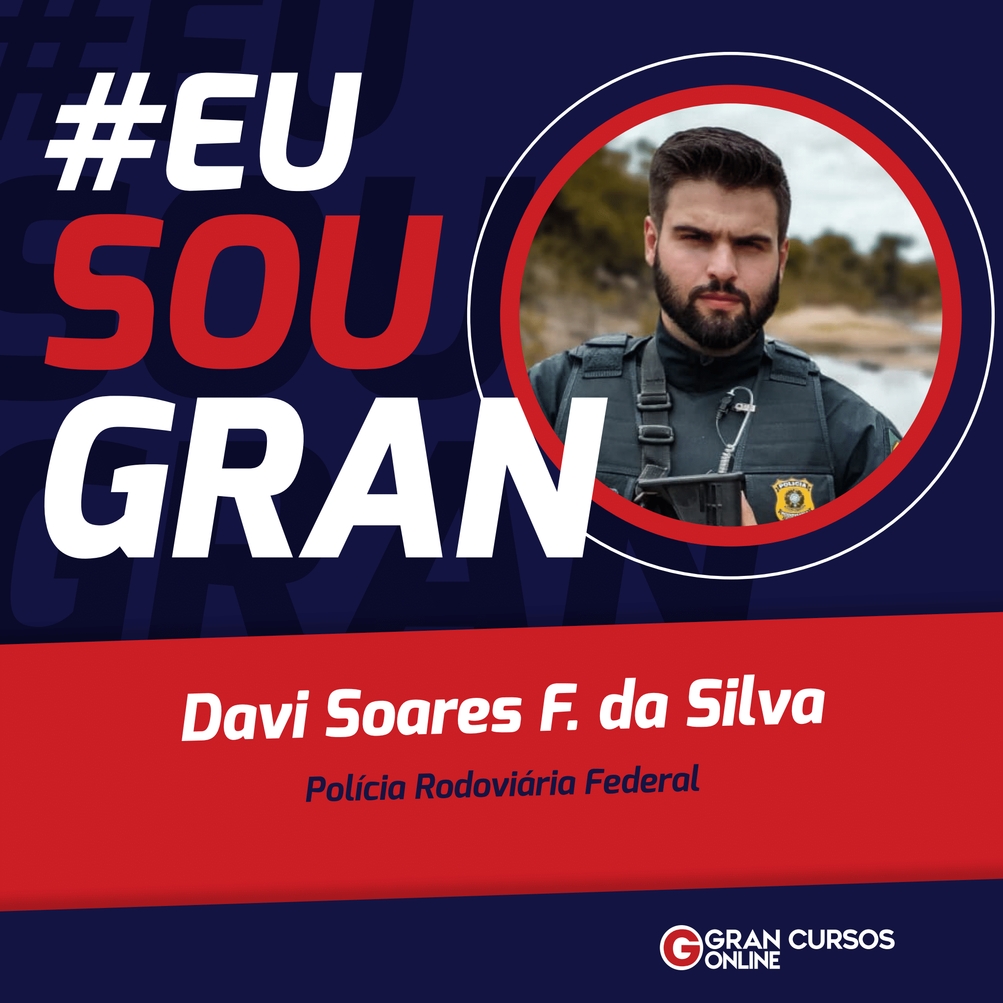 Davi Soares estudava todo o tempo que tinha disponível e foi aprovado no cargo dos seus sonhos