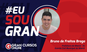 Perder o emprego na iniciativa privada fez com que Bruno Braga estudasse para concursos públicos e fosse atrás de algo melhor